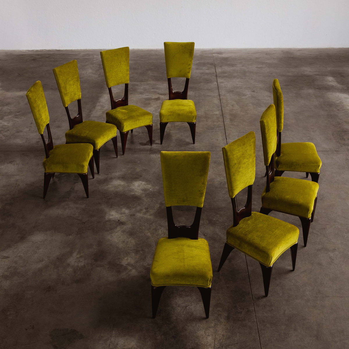 Vittorio Valabrega Dining Chairs, 1950s