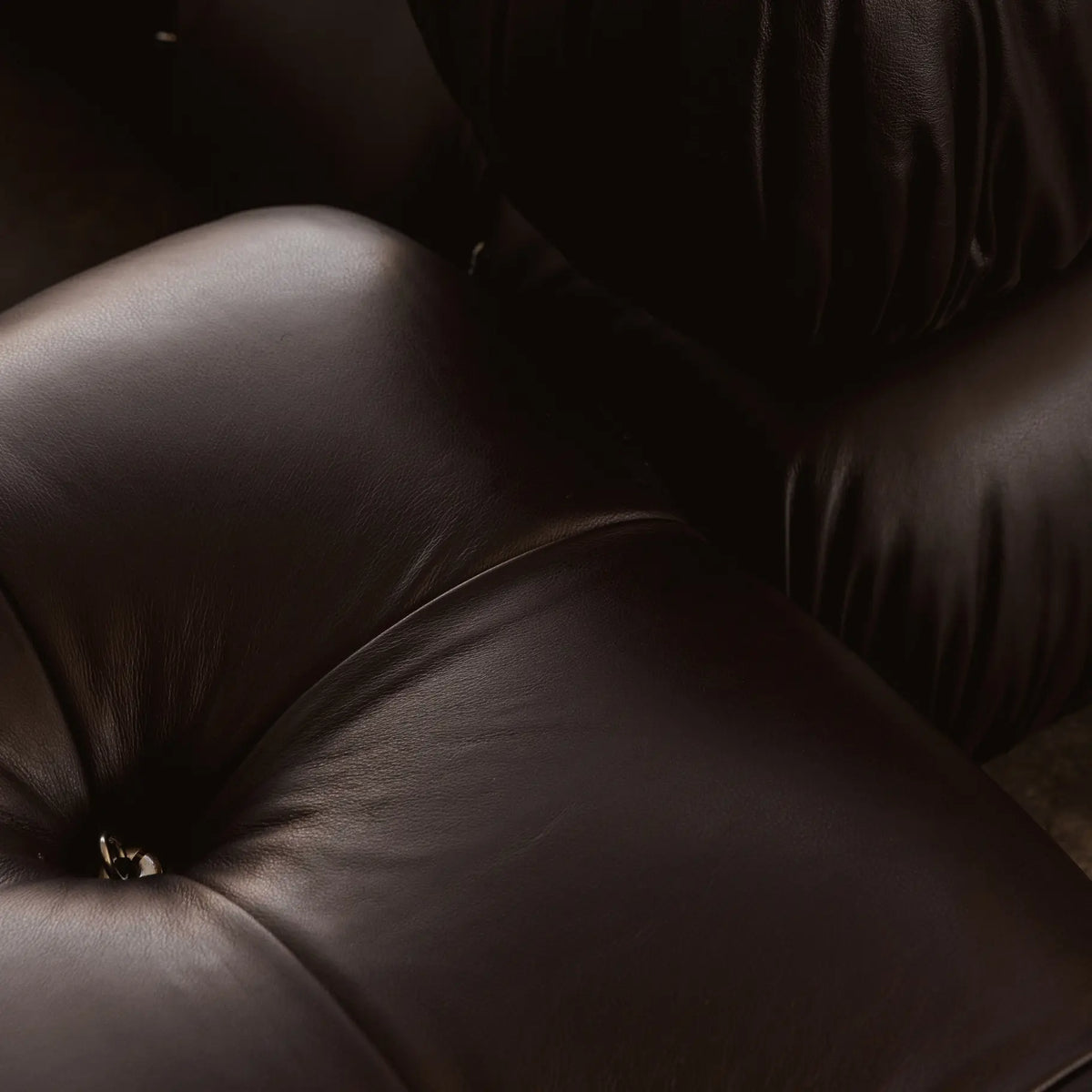 Mario Bellini "Camaleonda" Sofa for B&B Italia, Dark Brown Leather, 1970