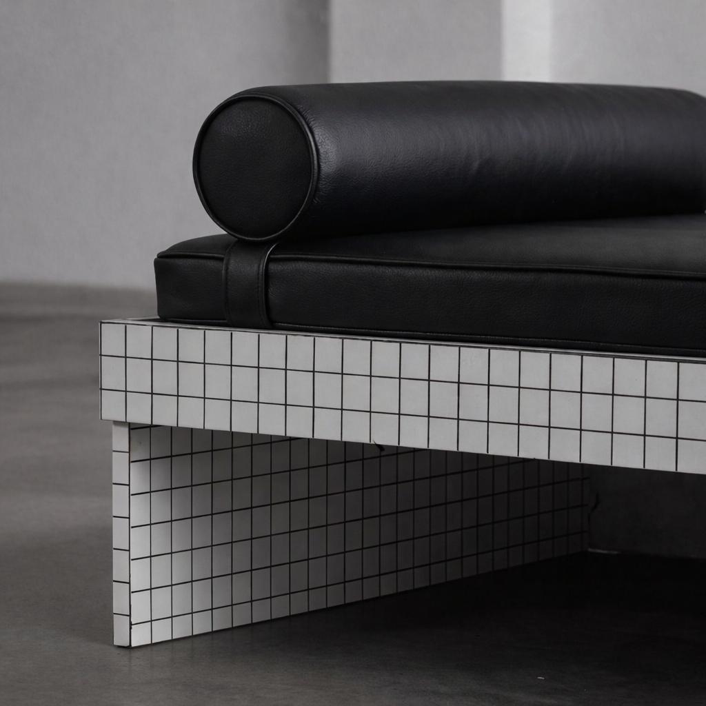 Superstudio “Quaderna” Daybed for Zanotta, 1970