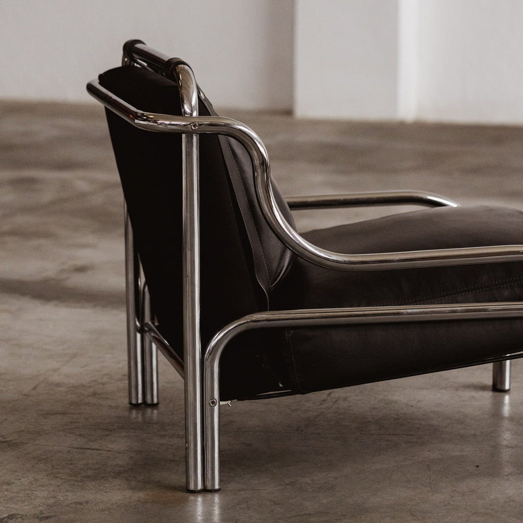 Gae Aulenti “Stringa” Armchairs for Poltronova, 1962, Set of 2