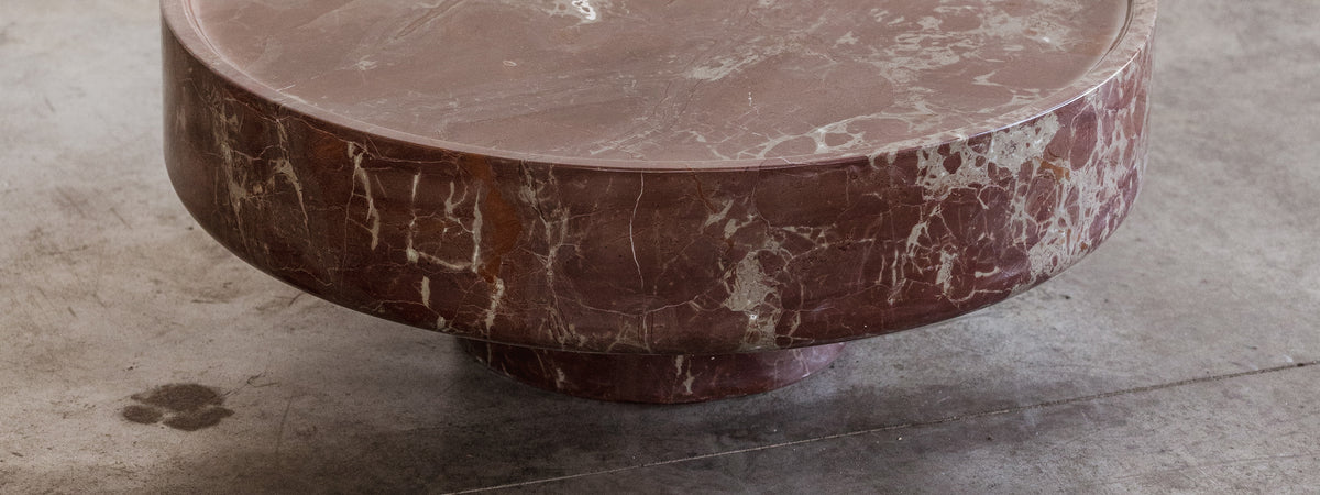 Marble coffee table