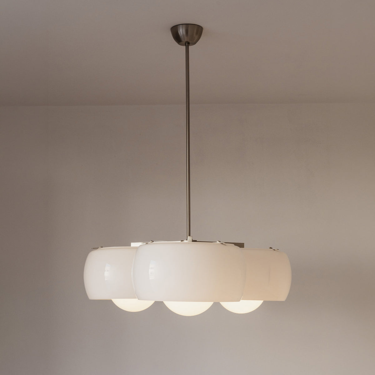 Vico Magistretti "Triclinio" Ceiling Lamps for Artemide, 1967, Set of 2