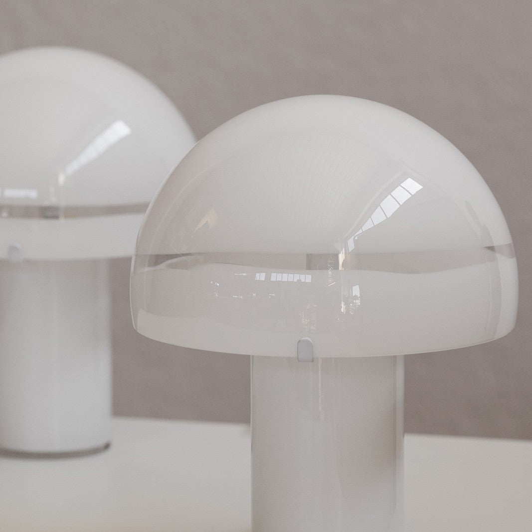 Carlo Nason "LT 907" Table Lamps for Mazzega, Italy, 1960s, Set of 2