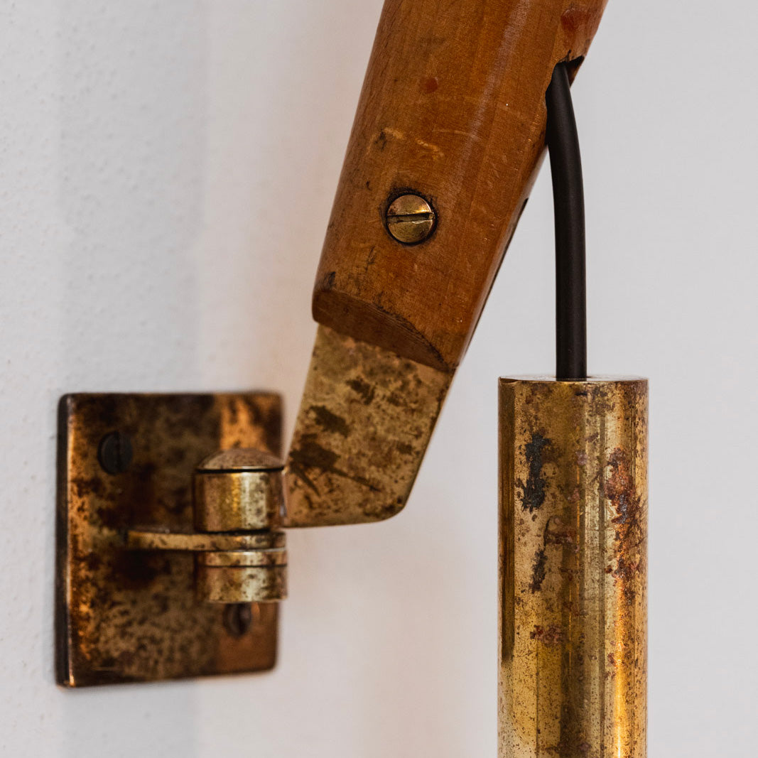 Adjustable Wall Lamp for Stilnovo, Italy, 1950s