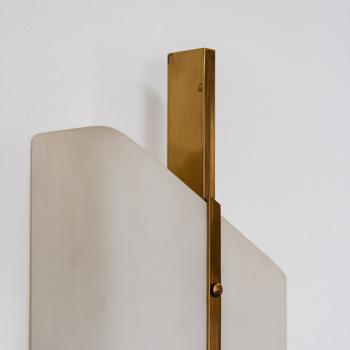 Luigi Fontana "4605/M" Sconces for Fontana Arte, 1950s, Set of 2