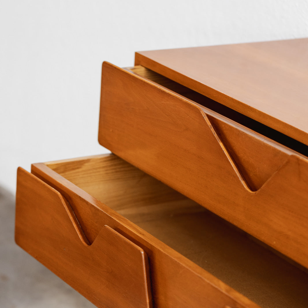 Gio Ponti Wall-Mounted Chest of Drawers for Hotel Royal of Naples, 1953
