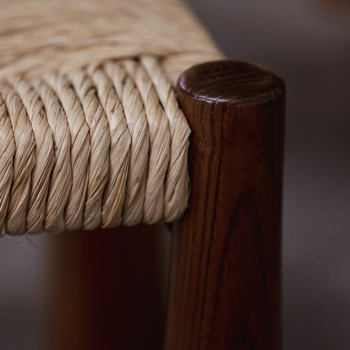 Alessandro Becchi "Toscanolla" Dining Chairs for Giovannetti, Brown Ashwood, 1970