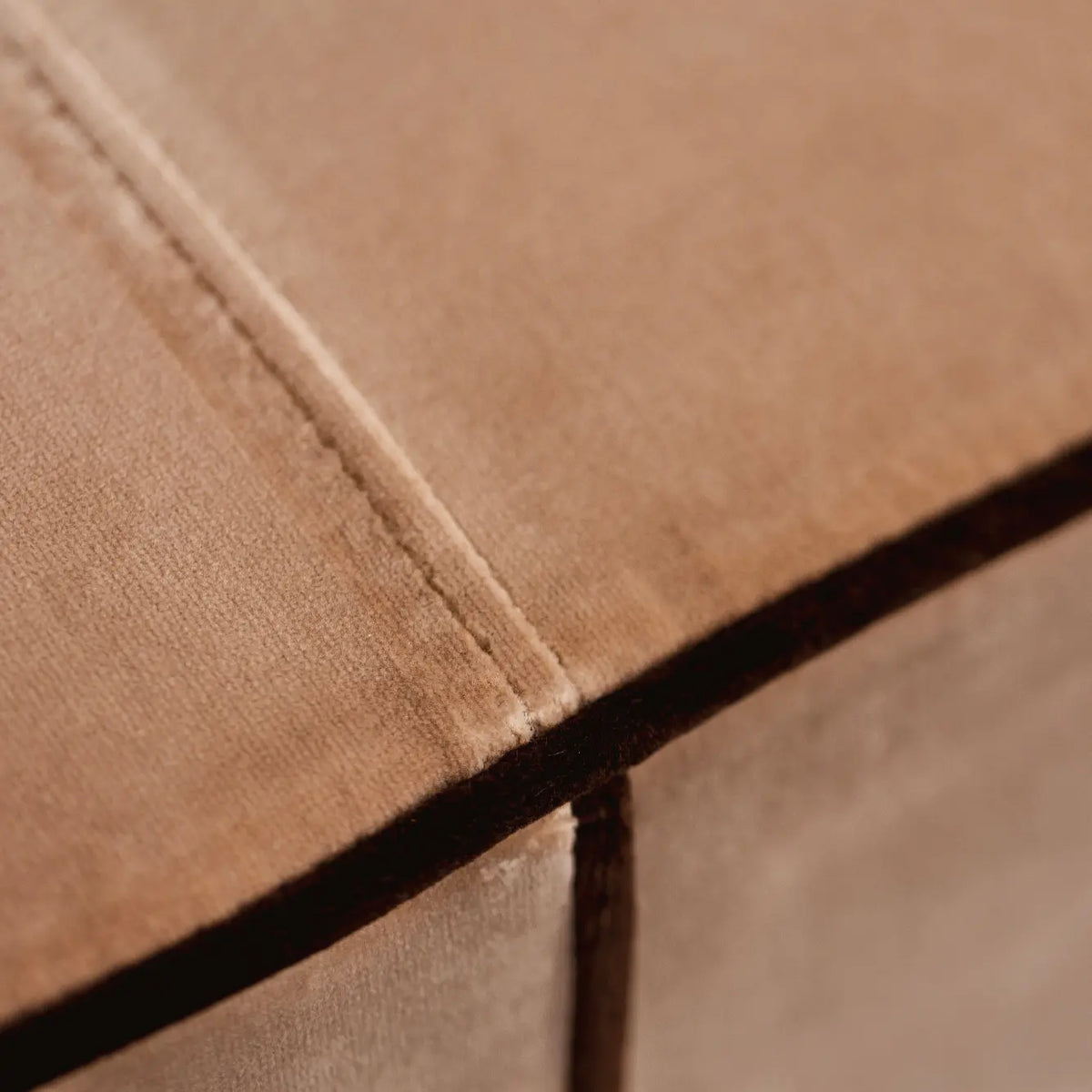Marco Zanuso "Square" Sofa for Arflex, camel velvet, 1962
