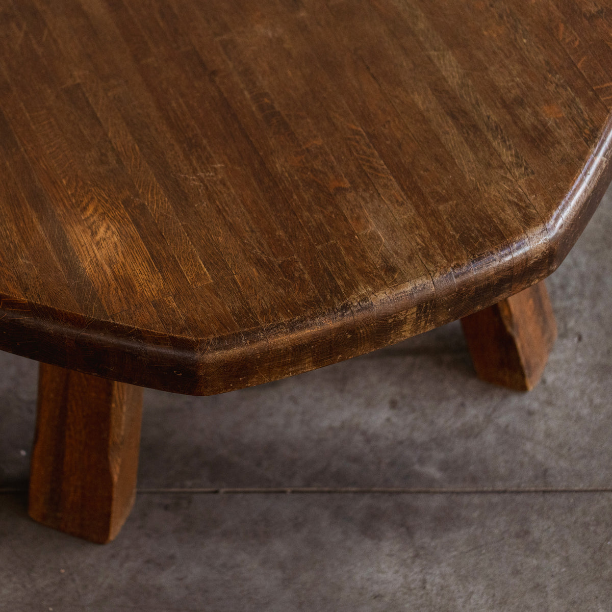 Olavi Hanninen primitive coffee table for Aranjou, 1960