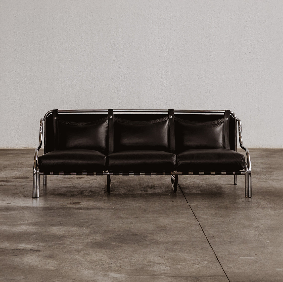 Gae Aulenti “Stringa” Three-seater Sofa for Poltronova, 1962