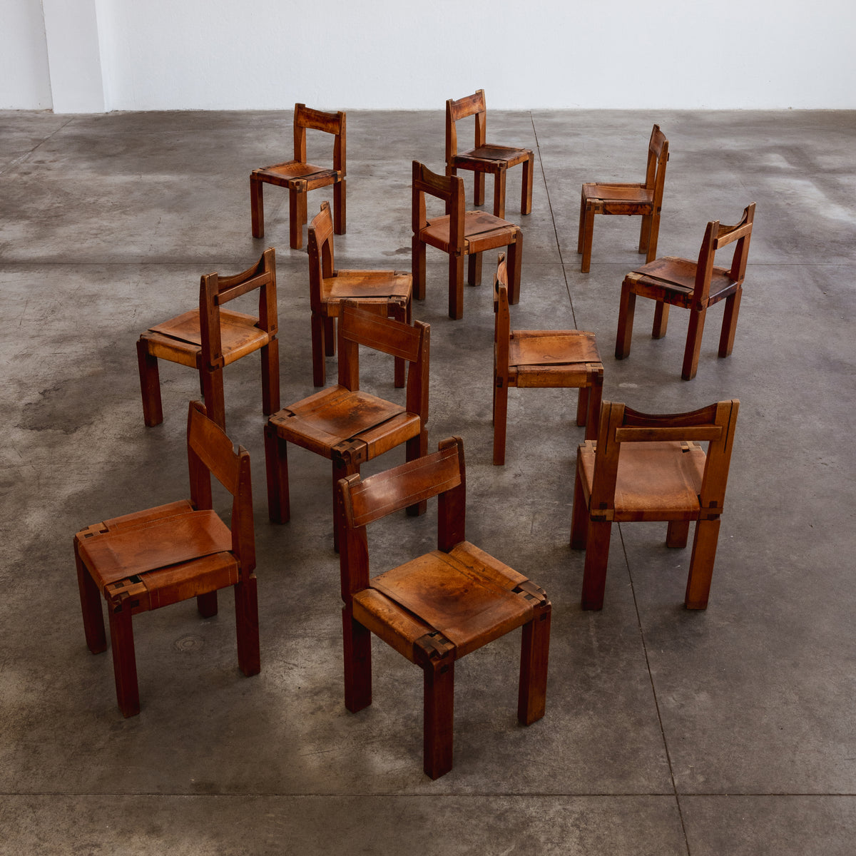 Pierre Chapo "S11" Dining Chairs for Atelier Pierre Chapo, 1966