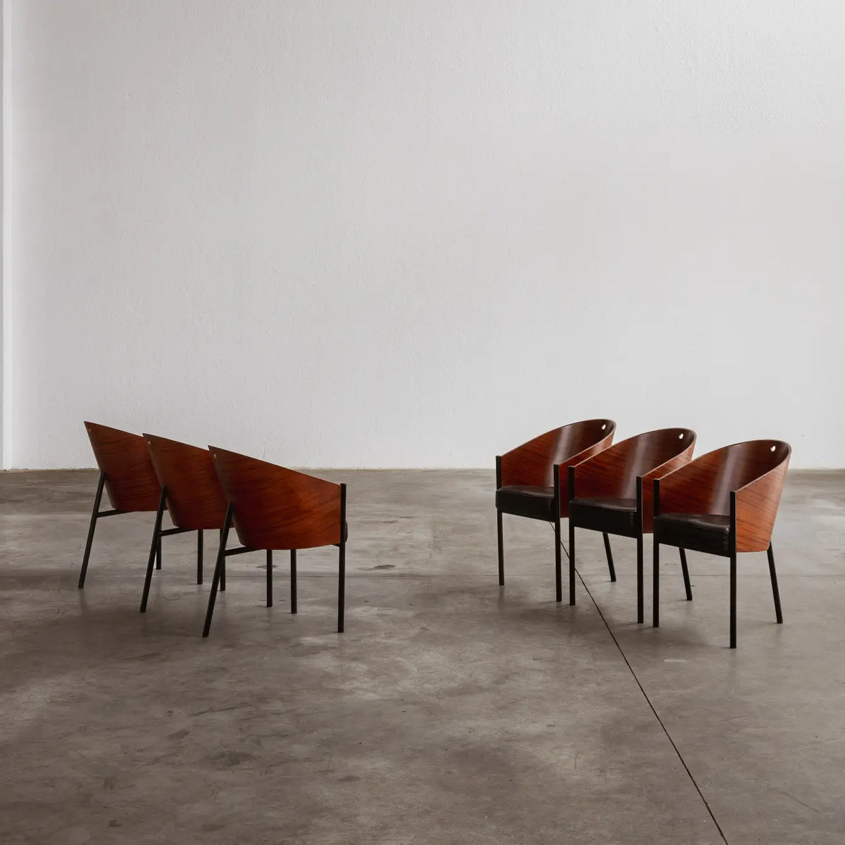 Philippe Starck "Costes" Dining Chairs for Driade, 1984