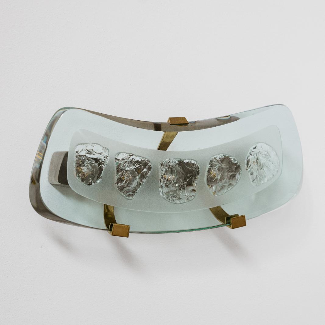 Max Ingrand “1598” Sconce for Fontana Arte, 1956