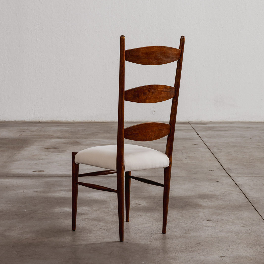 Paolo Buffa Sculptural Dining Chairs for Galdino Maspero, 1948, Set of 10
