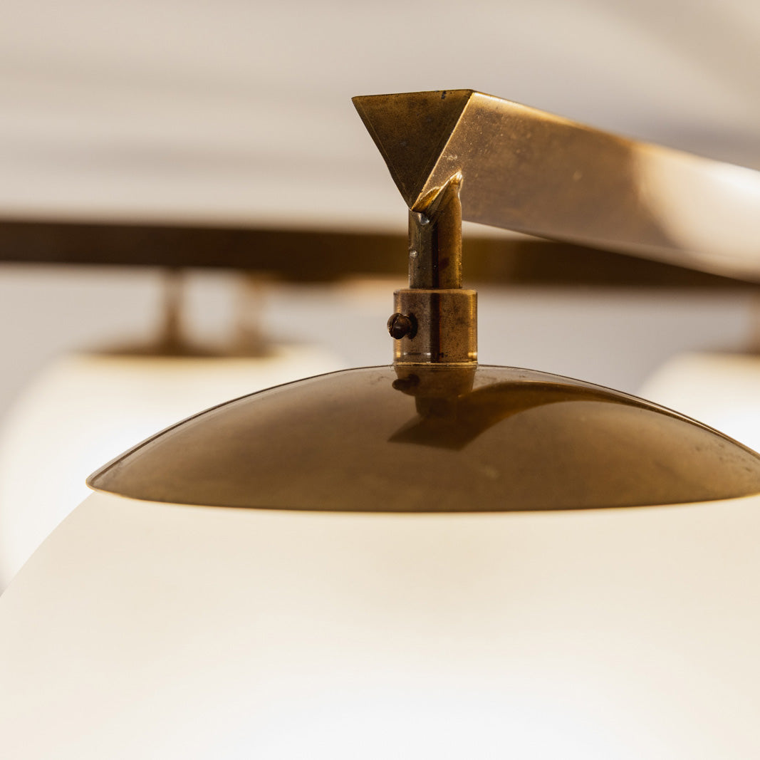Angelo Lelii “Stella a 9” Ceiling Lamp for Arredoluce, 1959