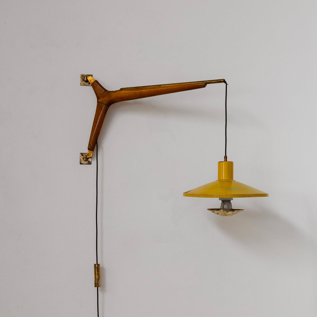 Adjustable Wall Lamp for Stilnovo, Italy, 1950s