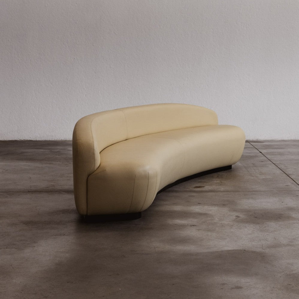 Italian Large Curved Sofa, 2010