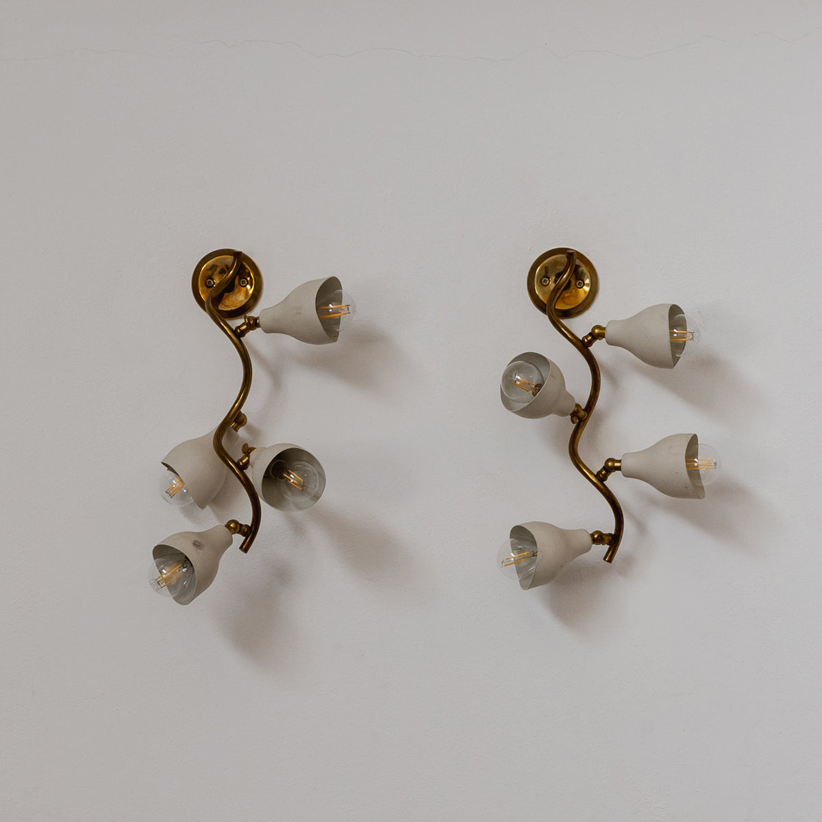 Gino Sarfatti Sconces for Arteluce, 1952