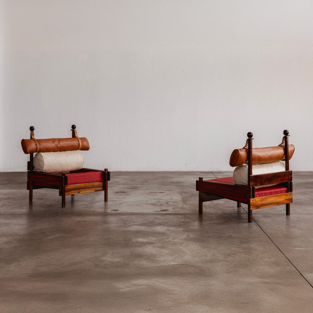 Sergio Rodrigues "Tonico" Lounge Chairs for Meia Pataca, 1963