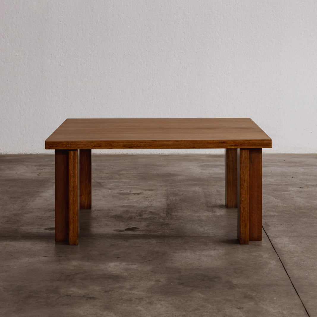 Carlo Scarpa “761” Square Table for Bernini, Italy, 1978