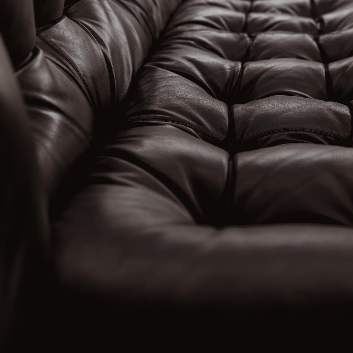 Afra & Tobia Scarpa "Soriana" Sofa for Cassina, Brown Leather, 1969