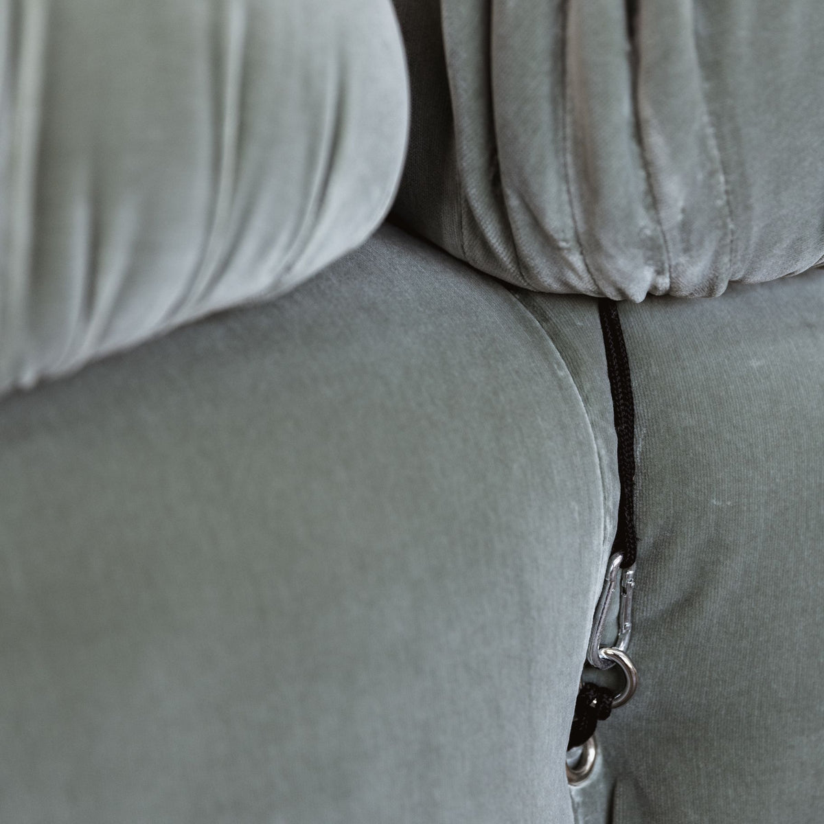 Mario Bellini "Camaleonda" Sofa for B&B Italia, Two-tone Velvet, 1970