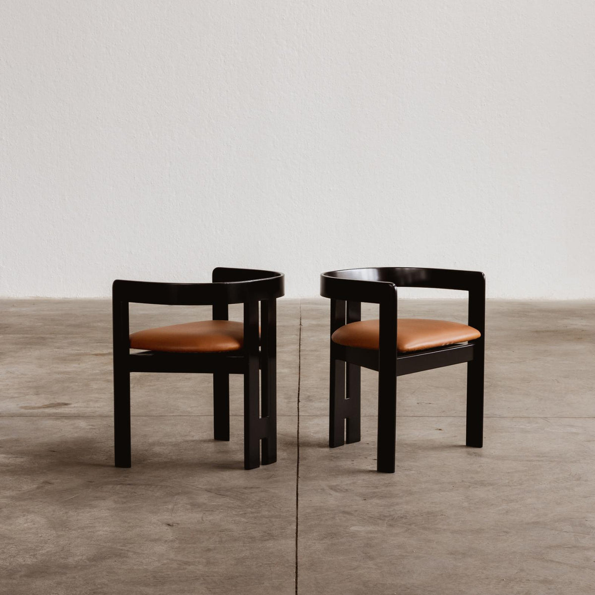 Tobia Scarpa “Pigreco” Dining Chairs for Gavina, 1960, Set of 6