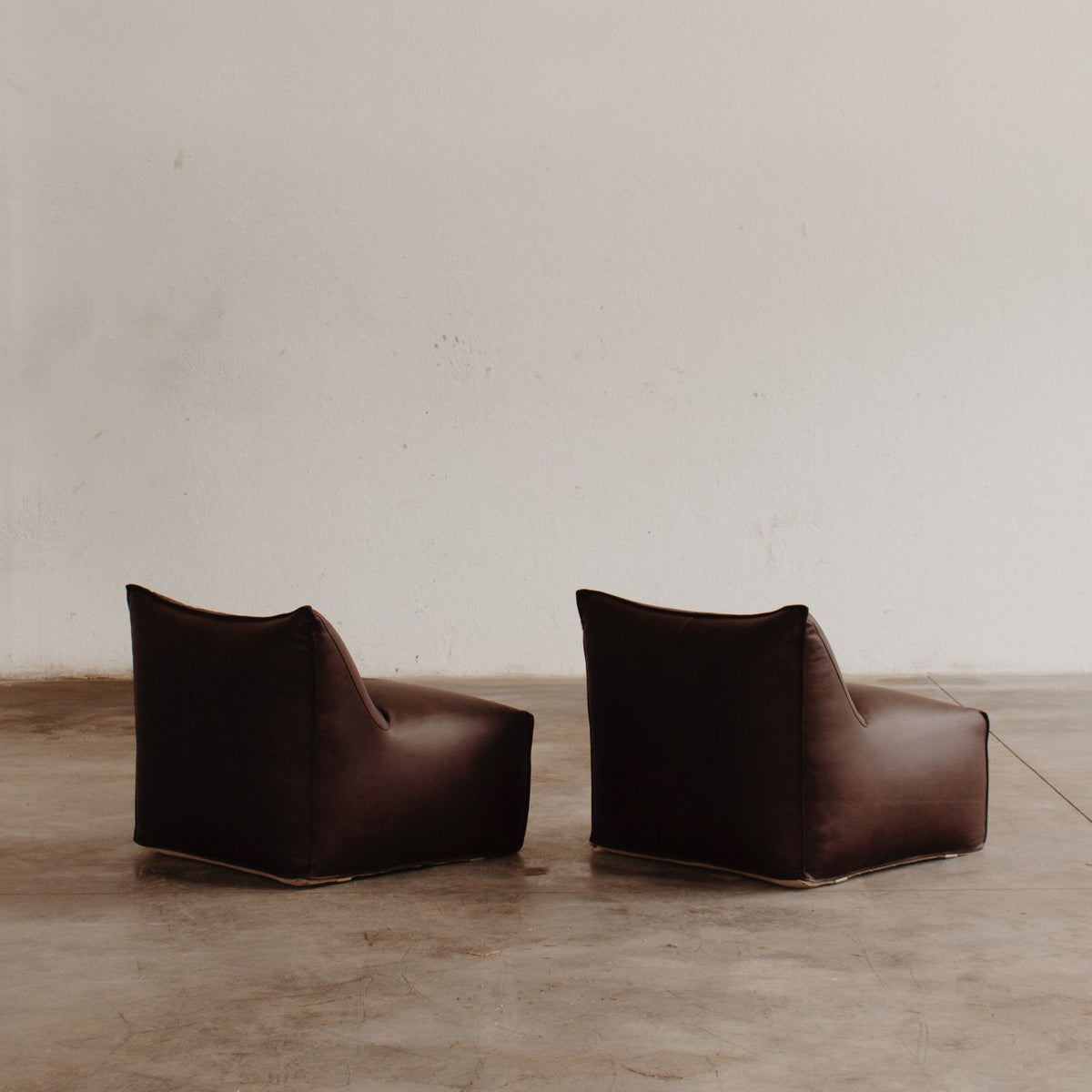 Mario Bellini "Le Bambole" Easy Chairs for B&B Italia, 1971