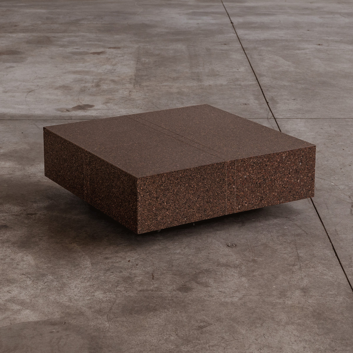 Eric Jacobson Coffee Table, Terrazzo Marble, 1990