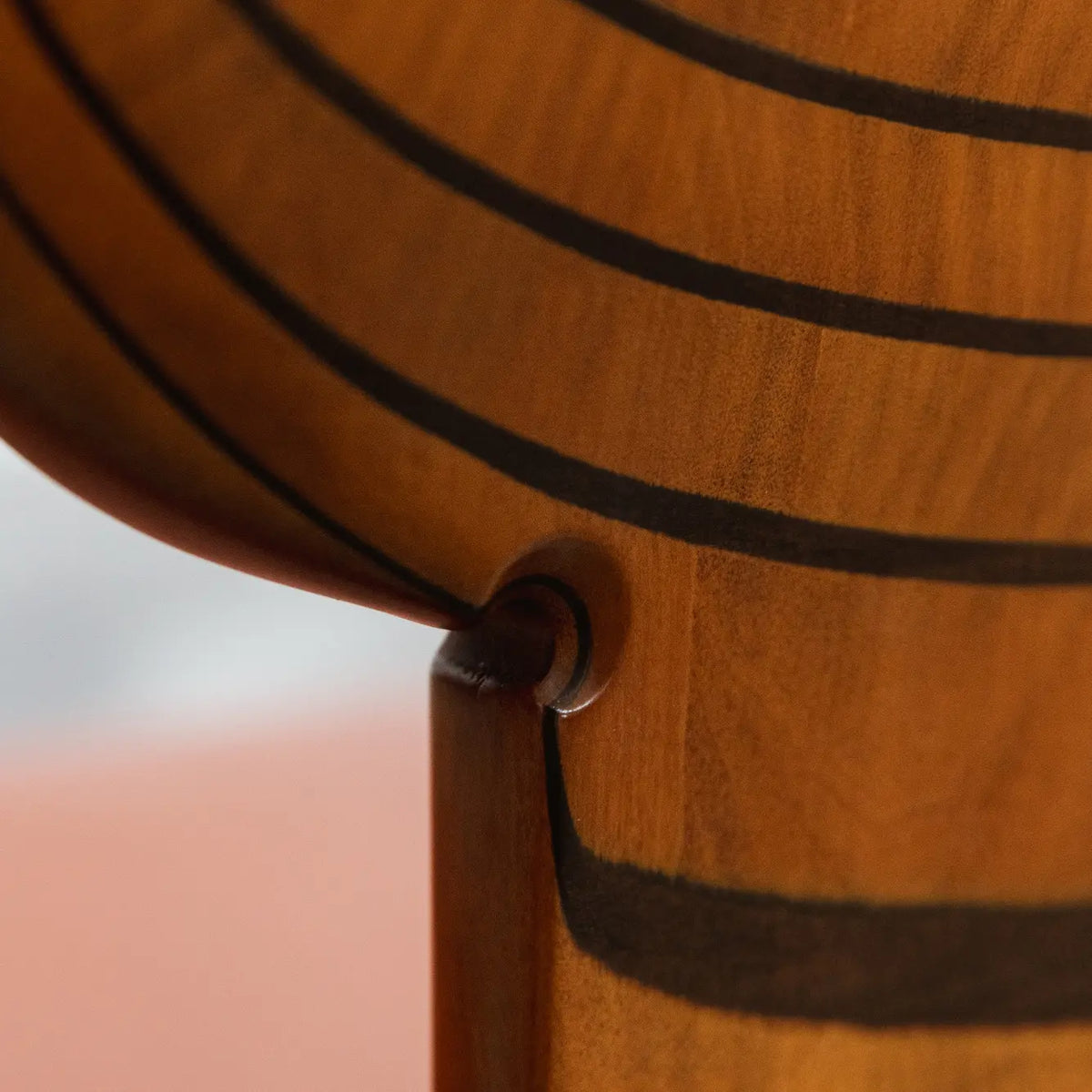 Afra & Tobia Scarpa "Africa" Dining Chairs for Maxalto, Reddish Brown Leather, 1975