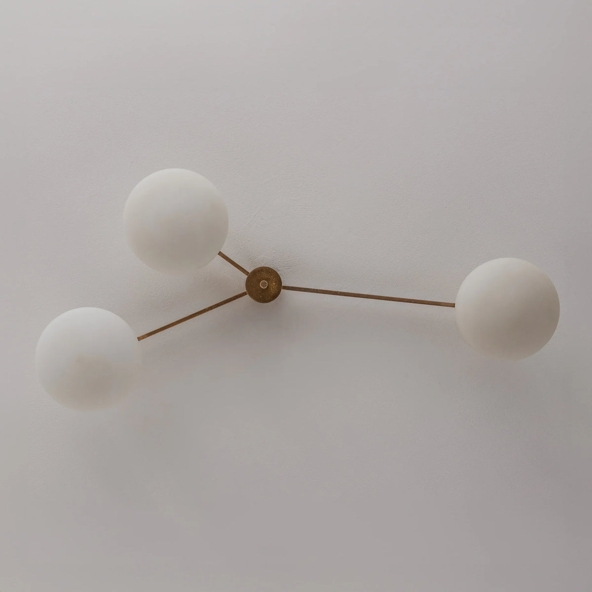 Angelo Lelii "Tre Lune" Ceiling Lamp for Arredoluce, 1961