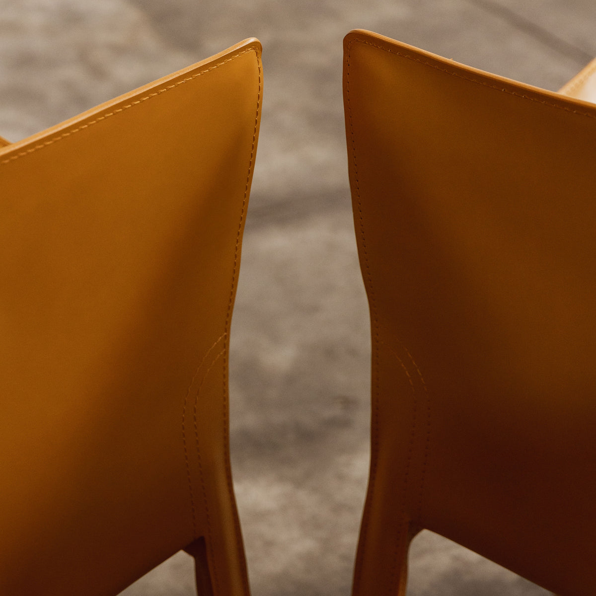 Mario Bellini "CAB 413" Dining Chairs for Cassina, 1977