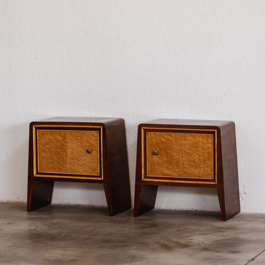 Paolo Buffa Nightstands for La Permanente Mobili Cantù, 1950s, Set of 2