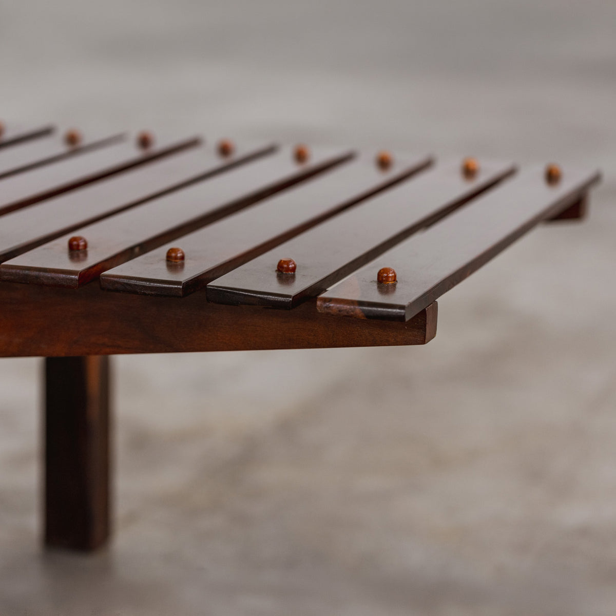 Sergio Rodrigues "Mucki" Bench for OCA, Brazil, 1958, Attributed