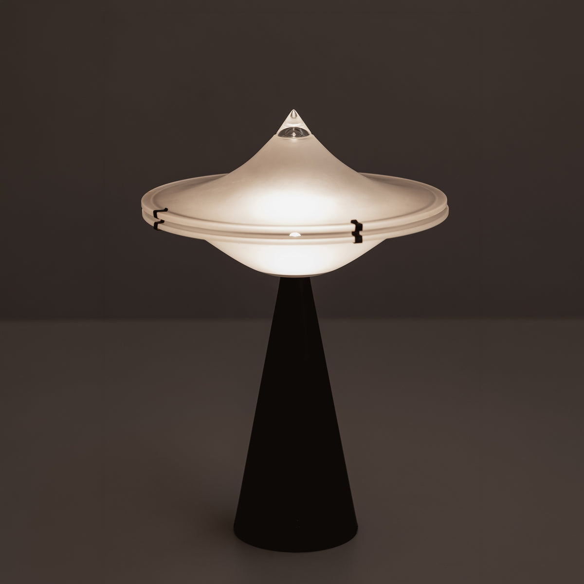 Luciano Cesaro "Alien" Table Lamps for Tre Ci Luce, 1970s, Set of 2