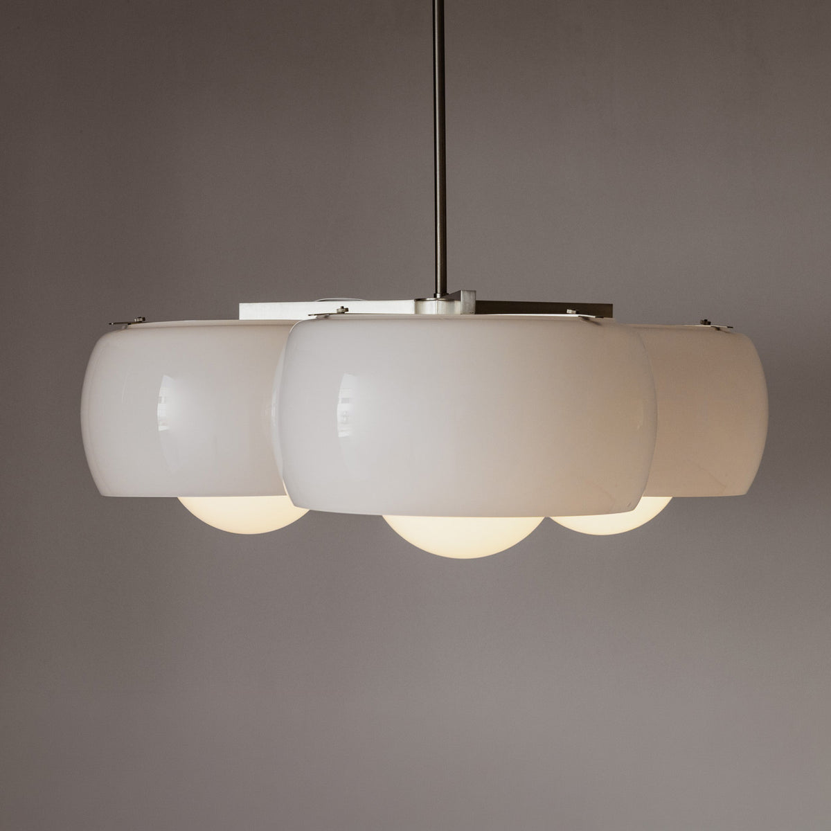 Vico Magistretti "Triclinio" Ceiling Lamps for Artemide, 1967, Set of 2