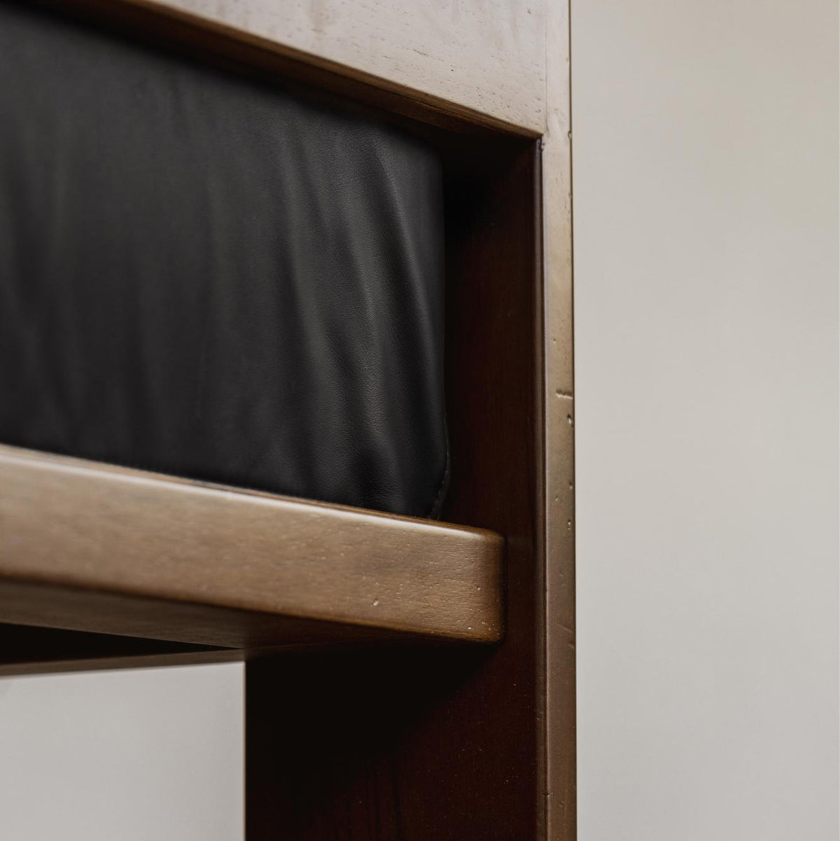 Afra & Tobia Scarpa "Bastiano" Sofa for Gavina, Black Leather, 1962