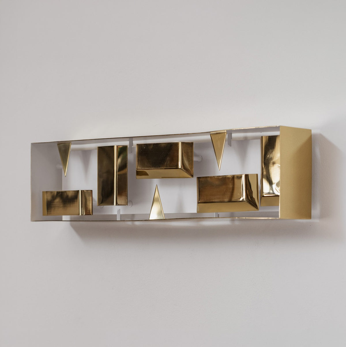 Gio Ponti "Quadro di Luce" Sconce for Pollice, 1958