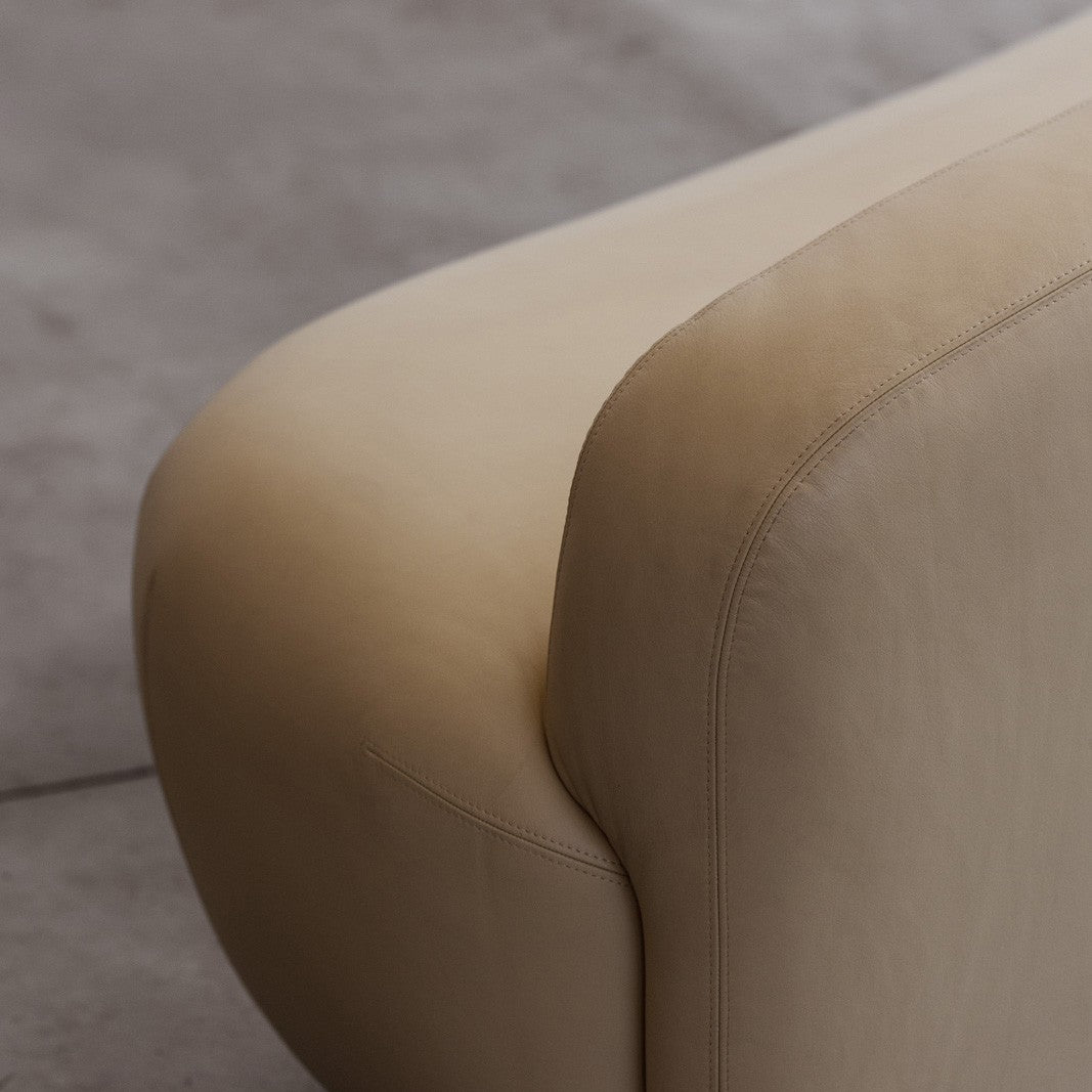 Italian Large Curved Sofa, 2010