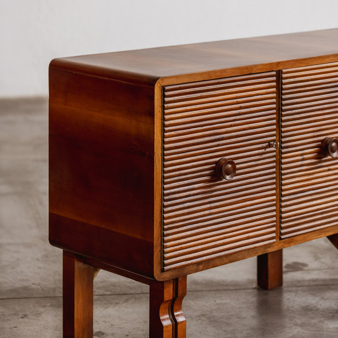Paolo Buffa Ribbed Buffet for Serafino Arrighi, 1952