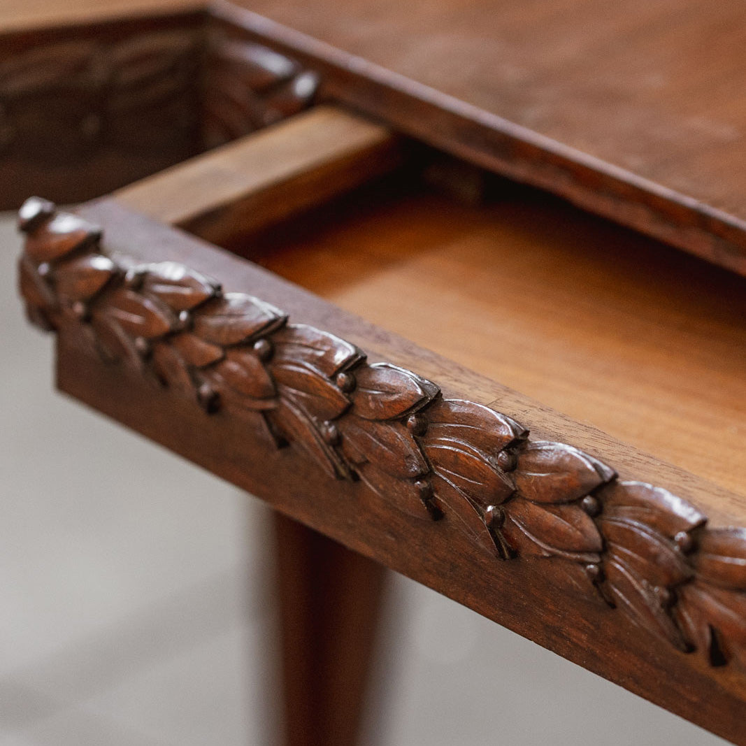 Art Deco Directional Freeform Desk, Italy, 1930s