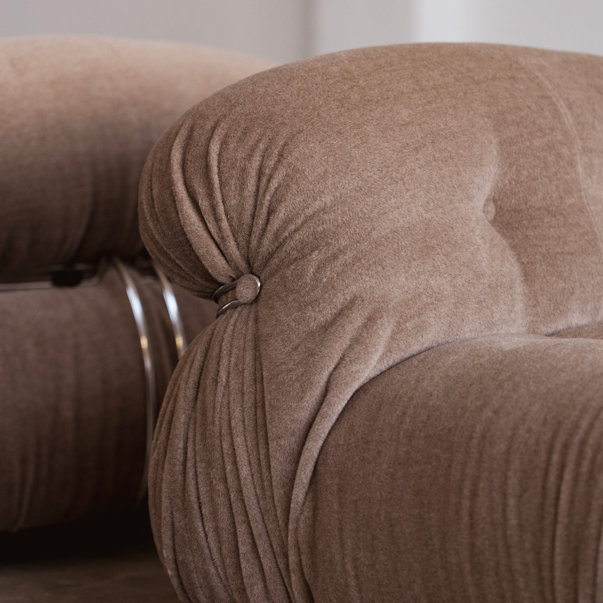Afra & Tobia Scarpa "Soriana" Easy Chairs for Cassina, 1969