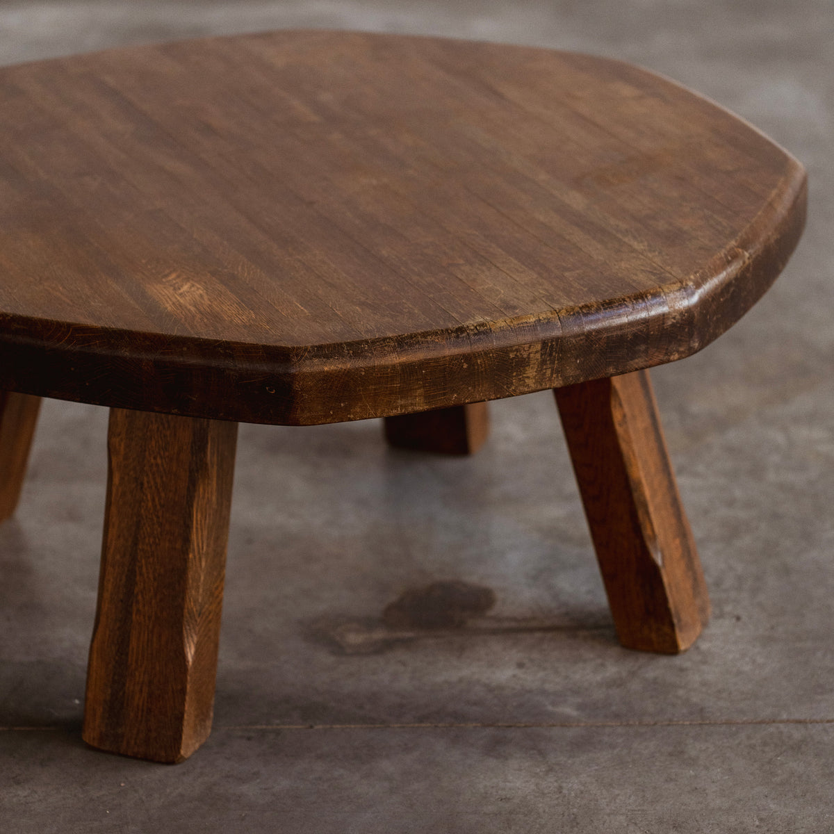 Olavi Hanninen primitive coffee table for Aranjou, 1960