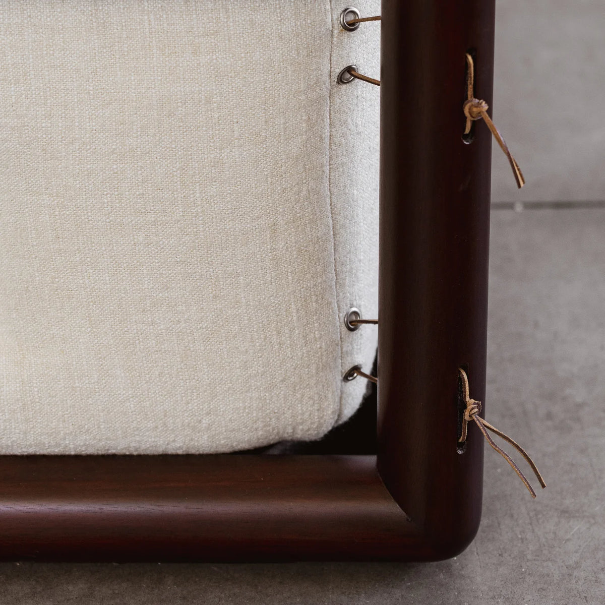 Carlo Scarpa "Cornaro" Armchairs for Gavina, Ivory Linen, 1973