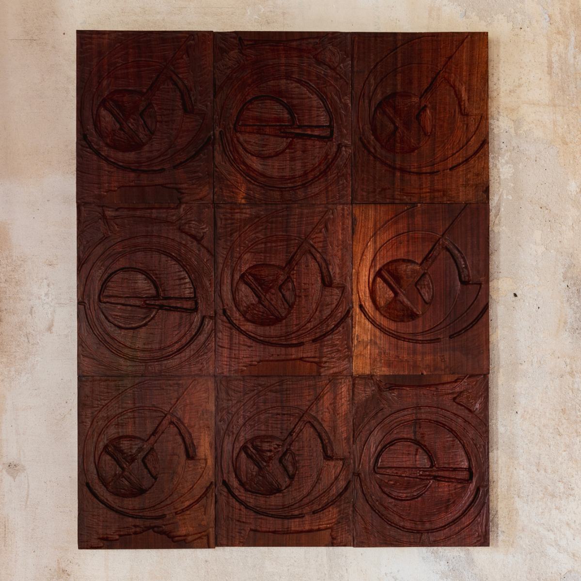 Gianni Pinna "L'universo" Wall Panel, 1970