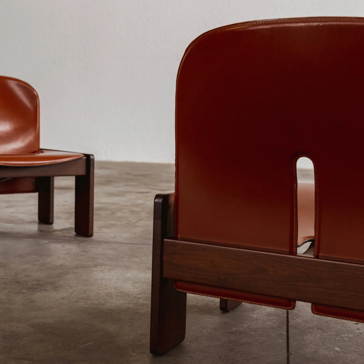 Afra & Tobia Scarpa "925" Easy Chairs for Cassina, 1966