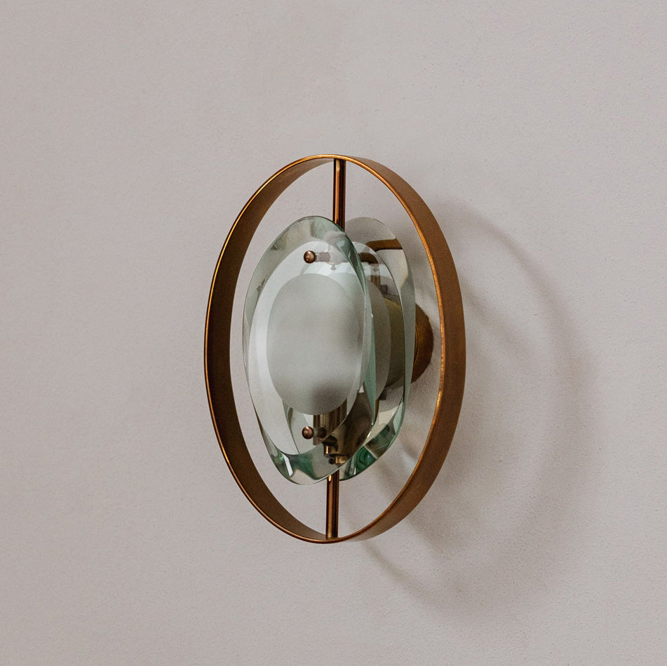 Max Ingrand “2240” Sconce for Fontana Arte, 1961