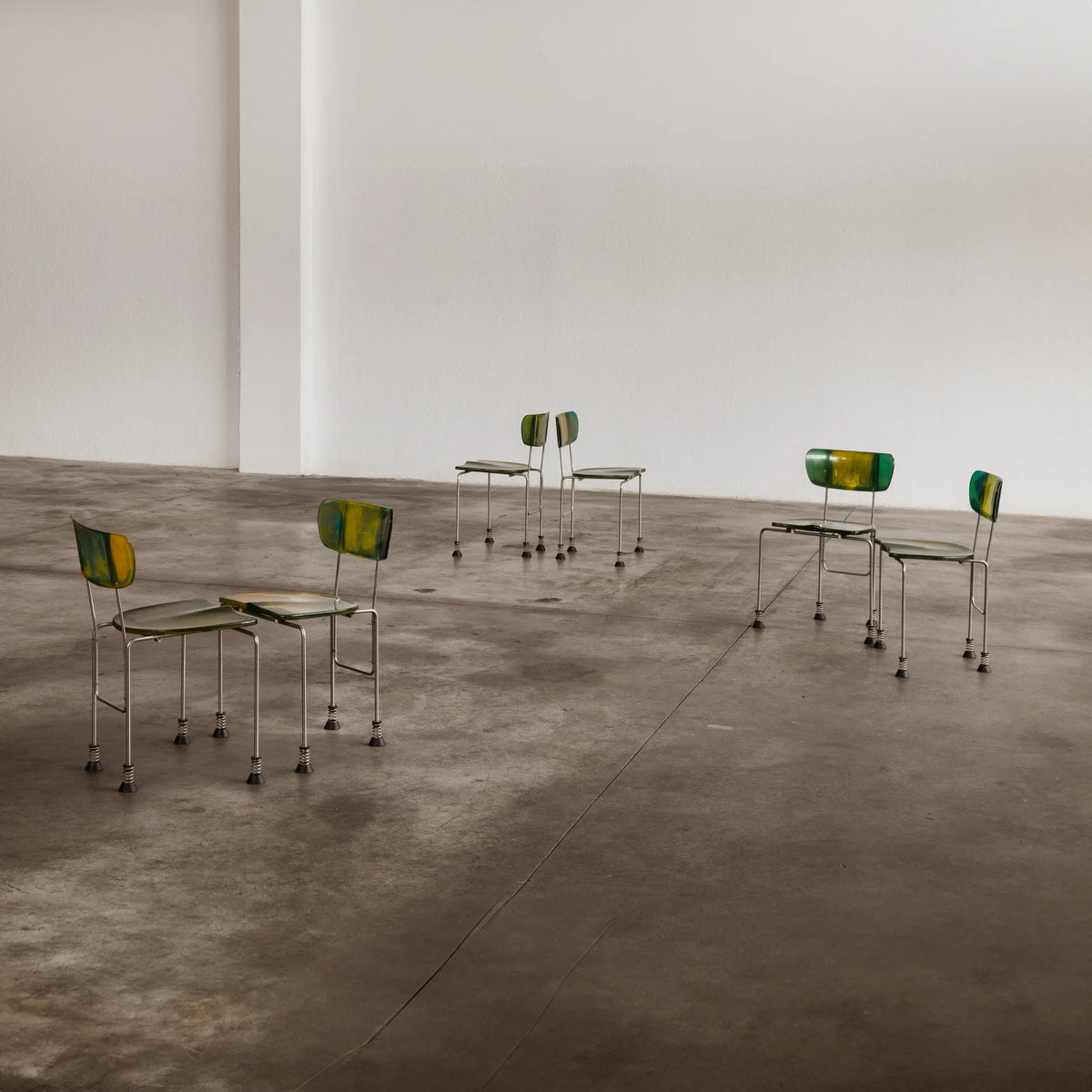 Gaetano Pesce "543 Broadway" Chairs for Bernini, 1993