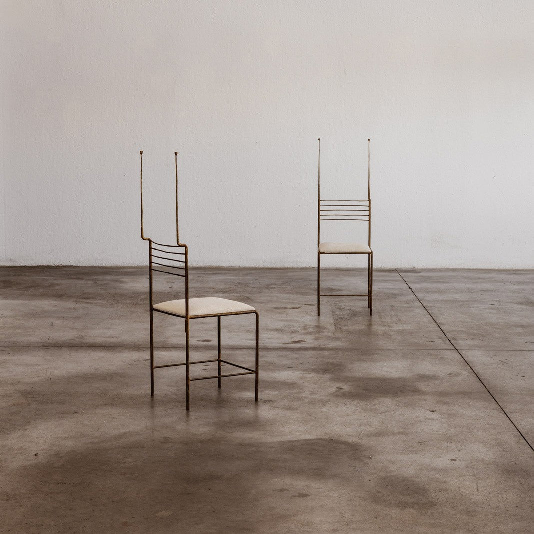 Salvino Marsura Sculptural Dining Chairs, 1970, Set of 6