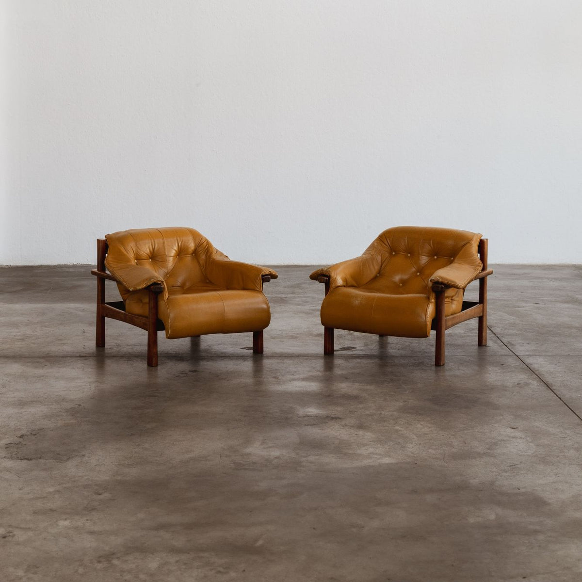 Percival Lafer "MP-41" Armchairs for Lafer MP, 1972